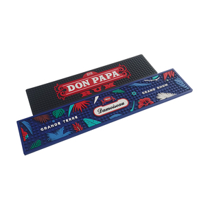 แผ่นรองบาร์ซิลิโคน PVC แบบสั่งทำพิเศษ ป้องกันการรั่วซึม สำหรับวางแก้วเบียร์ แผ่นรองกันลื่นสำหรับบาร์ - Product Image 2