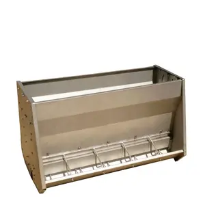 Alimentador automático <span class=keywords><strong>de</strong></span> acero inoxidable para cerdo, comedero <span class=keywords><strong>de</strong></span> doble cara, nuevo, 2021 - Product Image 1