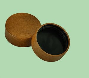 Bocaux à épices carrés en verre de 4 oz avec couvercles à vis hermétiques en bois, résistants au lave-vaisselle, étiquettes pré-imprimées pour la cuisine et le camping - Product Image 5