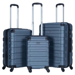Ensemble de 3 valises de <span class=keywords><strong>cabine</strong></span> à roulettes pour garçons, modernes, légères, étanches en ABS, 20, 24, 28 pouces, avec <span class=keywords><strong>4</strong></span> <span class=keywords><strong>roues</strong></span> – Prix usine - Product Image 3