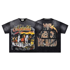 Camiseta Personalizada para Hombre, 100% Algodón Jersey, Gruesa (380g), Impresión Serigráfica, Antiarrugas, Ecológica, Transpirable, de Secado Rápido - Product Image 1