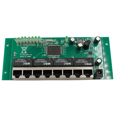 Manufacturer 8 Ports 10/100/1000mbps Gigabit Ethernet Switch PCB Module Network Switch PCBA Board Unmanaged Switch PCB Card