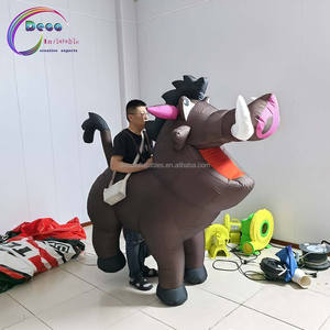 Costume de dessin animé gonflable de conception de <span class=keywords><strong>sanglier</strong></span> personnalisé pour les représentations scéniques annonçant des objets gonflables - Product Image 3