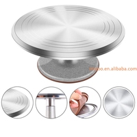 Support à gâteau à prix d'usine, outil de pâtisserie, plateau tournant pour gâteau à la crème de 12 pouces, table tournante, base rotative pour la décoration