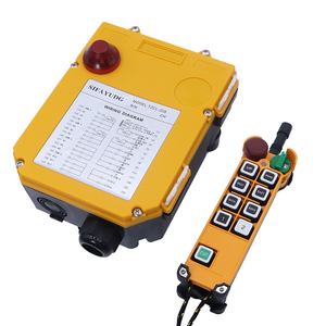 F24-8D RF <strong>Transmitter</strong> and <strong>Receiver</strong> <strong>12v</strong> 8 Button Industrial <strong>Wireless</strong> Crane Parts Remote <strong>Control</strong>