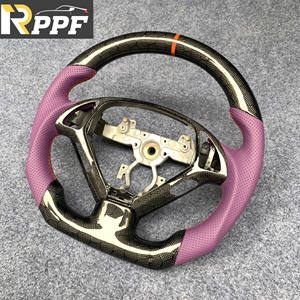 Volant en fibre de carbone et cuir véritable RPPF, meilleures ventes d'usine, pour <span class=keywords><strong>Infiniti</strong></span> 2007-2015 <span class=keywords><strong>G37</strong></span>/G37x Sedan/G25/Q40 - Product Image 2