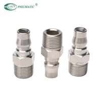 Connecteur de coupleur rapide pneumatique hydraulique SS316, raccord d'air de compresseur à connexion rapide