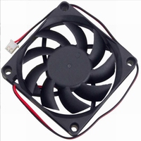 70X70X15mm 5V/12V/24V DC Ventilateur de refroidissement 70mm Roulement à billes DC Brushless Fan 7015
