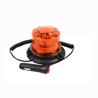 Nuevo Auto 12V/24V LED giratorio luces de baliza de emergencia señal intermitente techo ambulancia camión estroboscópico imán montado IP67 impermeable