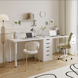 Nail Art <b>Table</b> Office Desk Home Simple Writing Desk Student <b>Table</b> Makeup <b>Table</b> <b>Dressing</b> <b>Table</b> Same Style Large White <b>Table</b> - Product Image 2