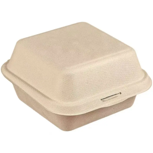 Prime Quality Eco-Friendly Customizable <b>Takeaway</b> Food Packaging <b>Containers</b> for Hamburger Boxes Export - Product Image 1