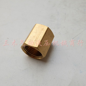 Brass Hex Nipple Female <b>Thread</b> Fittings 1/8 1/4 3/8 1/2 Inch For Pipe Water Pump Connection - Product Image 2