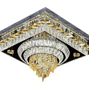 2020 Hot sell new design luxurious crystal ceiling lights, Factory cheap price