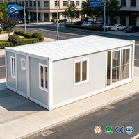 Maison conteneur de luxe à assemblage rapide de 40 pieds avec cuisine, villa conteneurisée