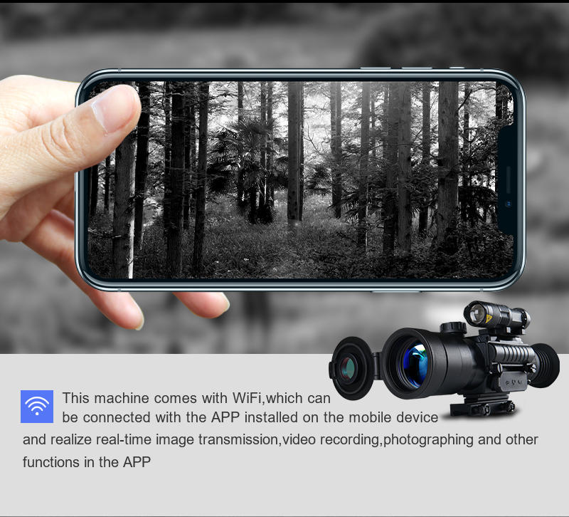 Nohawk HD handheld can be used day and night customizable infrared ...