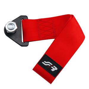 Sangle de remorquage rouge - Crochet de remorquage pour voiture, en tissu, rouge Simoni Racing - Product Image 4