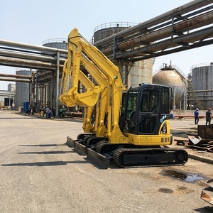 Mejor Precio, Excavadora Usada KOMATSU PC56 de 5 y 6 Toneladas, Miniexcavadora de Segunda Mano, Maquinaria de Construcción, Excavadora de Jardín en Venta - Product Image 1