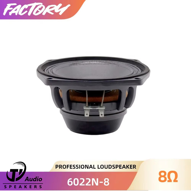 Manufacturer 6.5'' Neo 8ohm 500W 85-5000Hz Professional PA Sound System 6.5 Inch Midrange Speaker