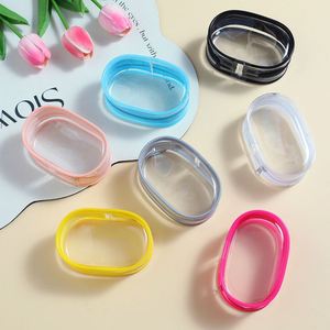 PVC Transparent Protective Doll Storage Bag Keychains Dust Proof Pouch Keychain Purse <b>Small</b> <b>Blind</b> Bag Keychains for Gifts - Product Image 4