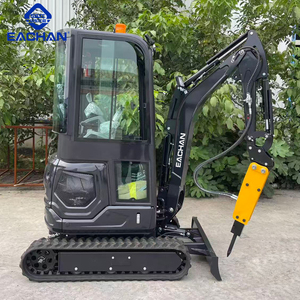 Excavadora pequeña de alta eficiencia EACHAN de 1,8 toneladas para granja todo terreno sobre orugas huerto Micro excavadora diésel de gran potencia - Product Image 3