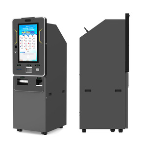 <span class=keywords><strong>Cajero</strong></span> automático con pantalla de 27 pulgadas, aceptador de efectivo, cambio de moneda digital, intercambio financiero de aeropuerto, pago SDK - Product Image 5