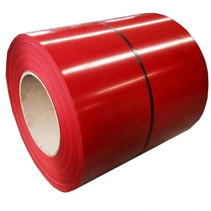 Fornecimento de fábrica de material de construção preço barato bobinas de aço PPGI bobina de aço galvanizado laminado a frio colorido