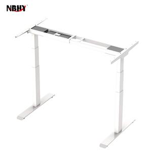Escritorio eléctrico de doble motor de alta calidad OEM de diseño moderno de Ode con elevación automática y función convertible de altura ajustable - Product Image 2