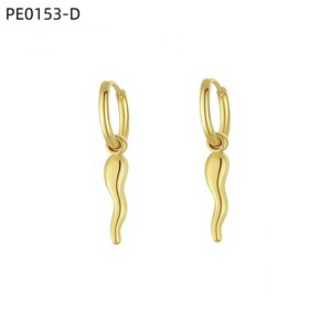 ต่างหูแฟชั่น PE0153สำหรับผู้หญิงเครื่องประดับคุณภาพสูง - Product Image 2