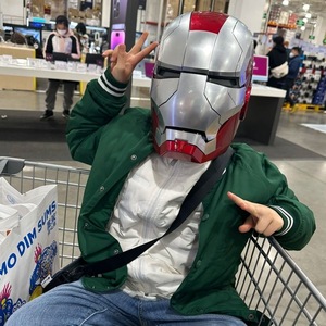 Masque électronique <span class=keywords><strong>Iron</strong></span> <span class=keywords><strong>Man</strong></span> 2026 UK Mk5 Jarvis avec commandes vocales, fonctionnel, Autoking, <span class=keywords><strong>Casque</strong></span> <span class=keywords><strong>Iron</strong></span> <span class=keywords><strong>Man</strong></span> - Product Image 4