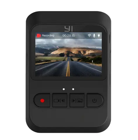 Xiaomi YI Mini Dash Camera 140 Degree Wide Angle Lens 1080P HD Recorder 2.0 inch Screen 2.4Ghz Wifi Car Black Box