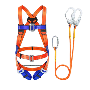 Harnais demi-corps pour travaux en hauteur, <span class=keywords><strong>corde</strong></span> de sécurité extérieure, connexion rapide, ceinture de sécurité en acier à 3 points, durable, résistance à la rupture 1200 kg - Product Image 1