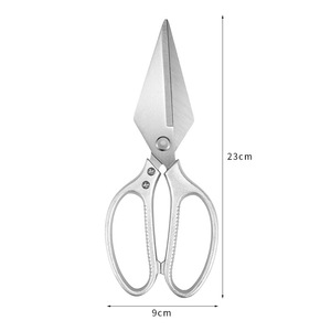 Thickened Stainless Steel <b>Kitchen</b> Shears Heavy Duty For Chicken Bone Cutting And Meat Vegetable Use - Product Image 5