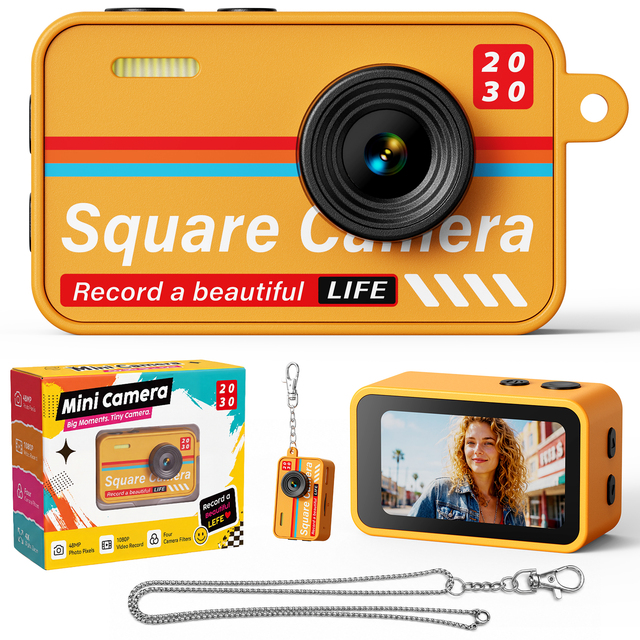 OEM ODM Retro Camera Toys Pocket Digital Camera Mini Thumb Camera