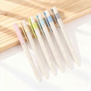 Environmentally Friendly Plastic Sports Promotional Ballpoint <b>Pen</b> with Custom Logo Slim Design for Advertising - Product Image 2