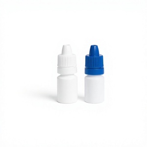 5ml <b>10ml</b> 15ml 30ml Amber Plastic PP Dropper <b>Bottles</b> with Tamper Proof Cap for Eye Drops Essential Oil & Pharmaceutical Use - Product Image 3