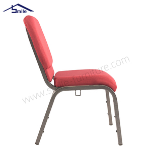 Sedia Ergonomica Moderna in Ferro per Teatro/Chiesa/Hotel con Seduta Curva, Resistente e Confortevole per <span class=keywords><strong>la</strong></span> Congregazione - Product Image 3