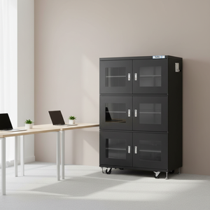 Armoire sèche antistatique en acier OUMEIDA pour <span class=keywords><strong>atelier</strong></span> <span class=keywords><strong>industriel</strong></span> électronique SMT, meuble de laboratoire ESD anti-humidité pour stockage de PCB - Product Image 2