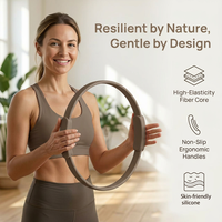 Ensemble de Pilates Écologique Personnalisable avec Logo, Incluant Anneau, Ballon et Bandes de Résistance pour Marques E-commerce, Fitness à Domicile et Vente au Détail