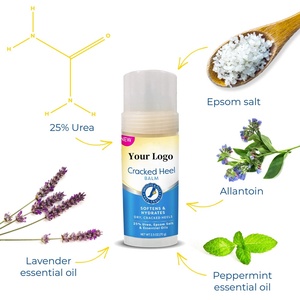 Logotipo personalizado Precio de fábrica Cuidado DE LOS PIES Reparación de talón agrietado Bálsamo <span class=keywords><strong>Urea</strong></span> <span class=keywords><strong>Crema</strong></span> para pies Etiqueta privada para el cuidado de la piel del pie - Product Image 1