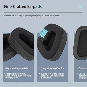 Coussinets d'oreille de remplacement pour casques de jeu sans fil/filaire Corsair <span class=keywords><strong>Void</strong></span> Pro, casque d'ordinateur Corsair <span class=keywords><strong>Void</strong></span> RGB - Product Image 4