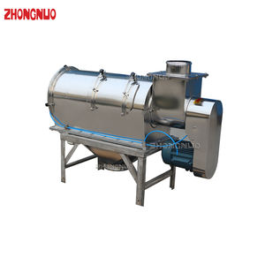 Nouvelle machine de criblage centrifuge à vibration horizontale à flux d'air pour poudre de champignons shiitake, SUS304, 300-1000 kg/h - Product Image 1