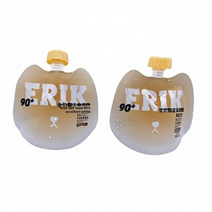 Sacchetto Doypack Autoportante con Beccuccio per Succhi, in PE per Alimenti, Resistente alle Alte Temperature, per Carne/Pasta di Pesce con Design a Flusso Continuo - Product Image 1