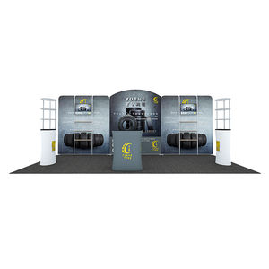 Nuestros productos <span class=keywords><strong>principales</strong></span> 10X20 Cabina portátil Soporte de exhibición de tela de tensión Cabina de exposición Soporte de feria comercial portátil para Expo - Product Image 2