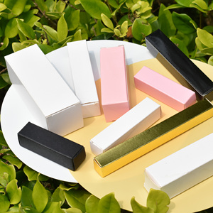 Cajas de cartón rígido con cierre tipo Tuck End para cosméticos, brillo labial, lápiz labial, esmalte de <span class=keywords><strong>uñas</strong></span>, aceite, máscara de pestañas, con barnizado de cuatro colores. - Product Image 5