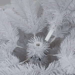 Lighted White Dense PVC Christmas <b>Tree</b>, Full Sizes Available, Automatic <b>Tree</b> for Living Room & Mall Decoration - Product Image 6
