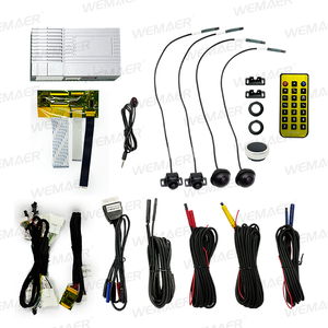 Wemaer 3D 360 toàn cảnh xe máy ảnh 3D chim mắt AHD xe máy ảnh 1080P xung quanh xem 360 độ xe máy ảnh cho Toyota Fortuner - Product Image 1