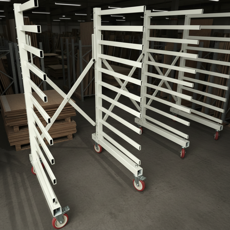 Foldable Furniture Plate Steel Storage Shelf