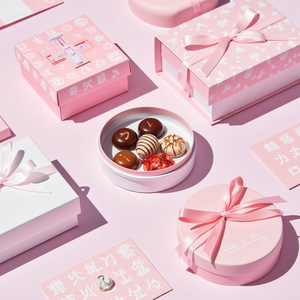 Tubo de embalaje de café y té de Chocolate de diseño personalizado, recipiente de papel redondo reciclable para Manejo de Impresión de desaparición de alimentos - Product Image 3