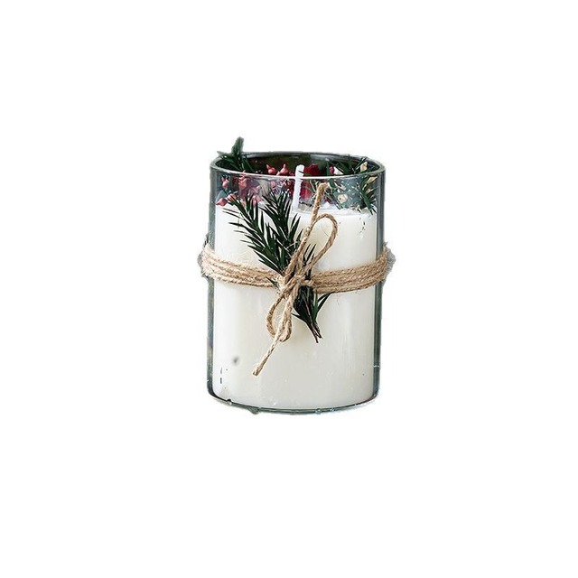 Mori Immortal Flower Scented Candle Lasting Fragrance Floral Fragrance Souvenir Candle Soybean Candle Scented Ornament
