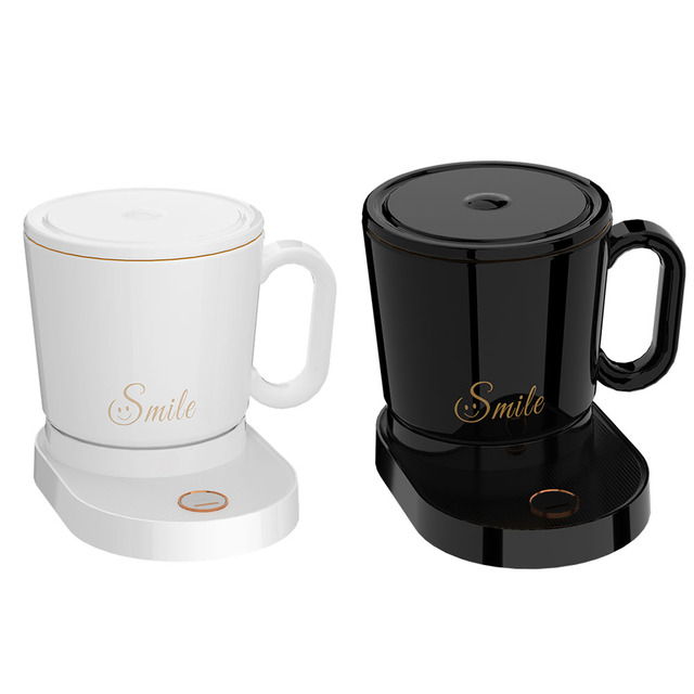 10oz Smart 3in1 Self Stirring Mug Auto Self Mixing Stainless Steel Heated Cup for Coffee